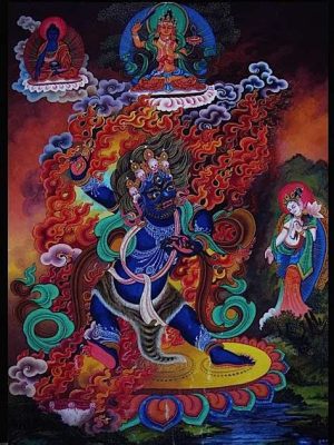  El Vajirapani Bodhisattva ¿Una representación audaz de la compasión y el poderío?